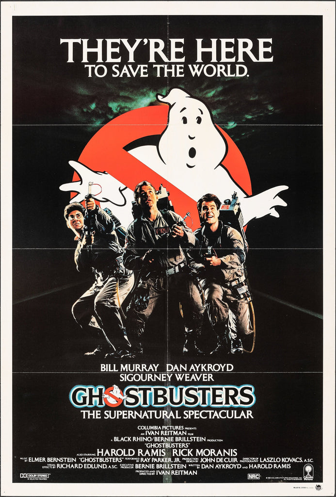 Ghostbusters (Ghost Busters) Original Vintage Movie Poster