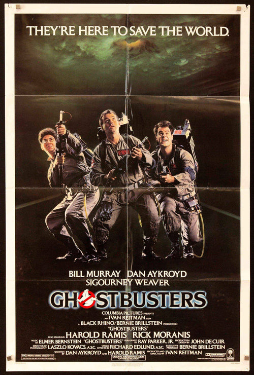 Ghostbusters Original Vintage Movie Poster