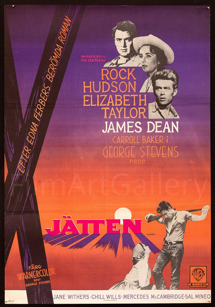 Giant Original Vintage Movie Poster