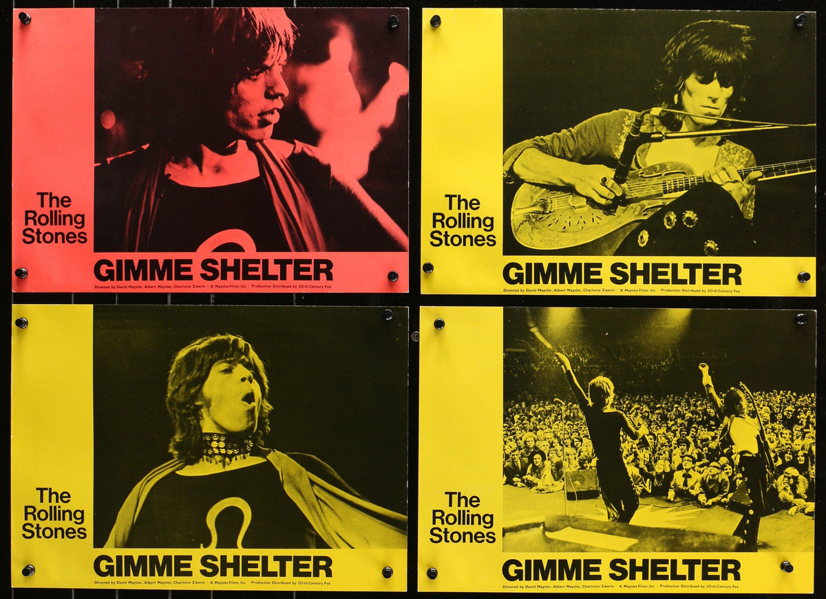 Gimme Shelter Original Vintage Movie Poster