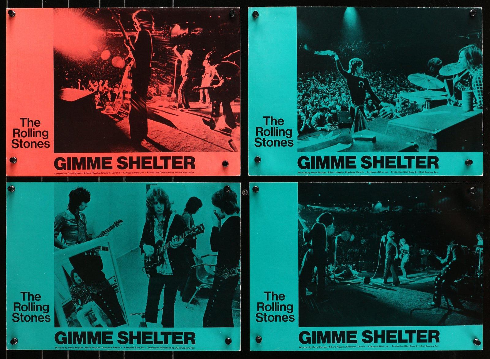 Gimme Shelter Original Vintage Movie Poster