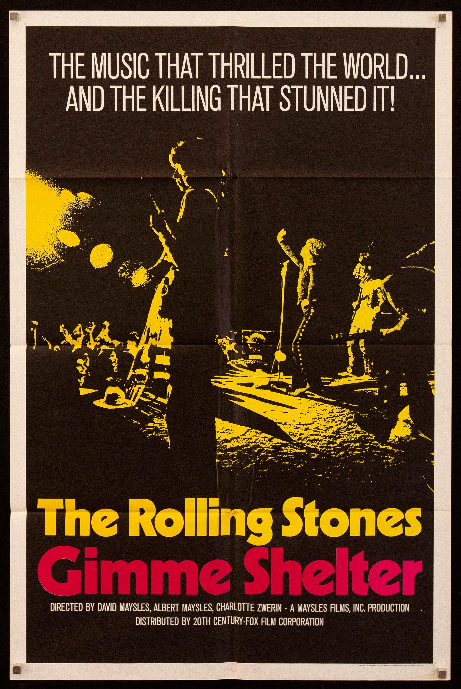 the rolling stones gimme shelter パンフ The Rolling Stones／Gimme