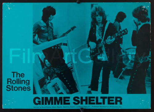 Gimme Shelter Original Vintage Movie Poster