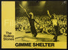 Gimme Shelter Original Vintage Movie Poster