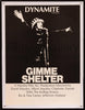 Gimme Shelter Original Vintage Movie Poster