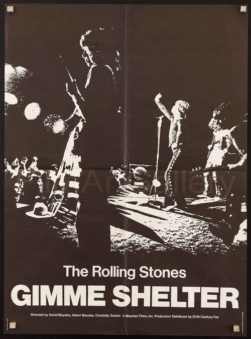 Gimme Shelter Original Vintage Movie Poster