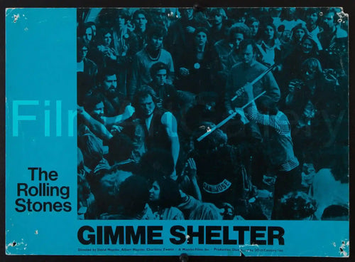 Gimme Shelter Original Vintage Movie Poster