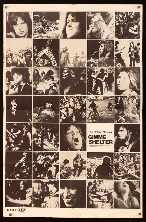 Gimme Shelter Original Vintage Movie Poster
