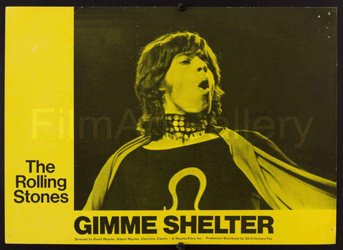 Gimme Shelter Original Vintage Movie Poster