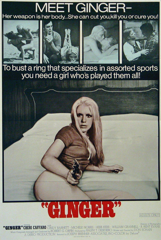 Ginger Original Vintage Movie Poster