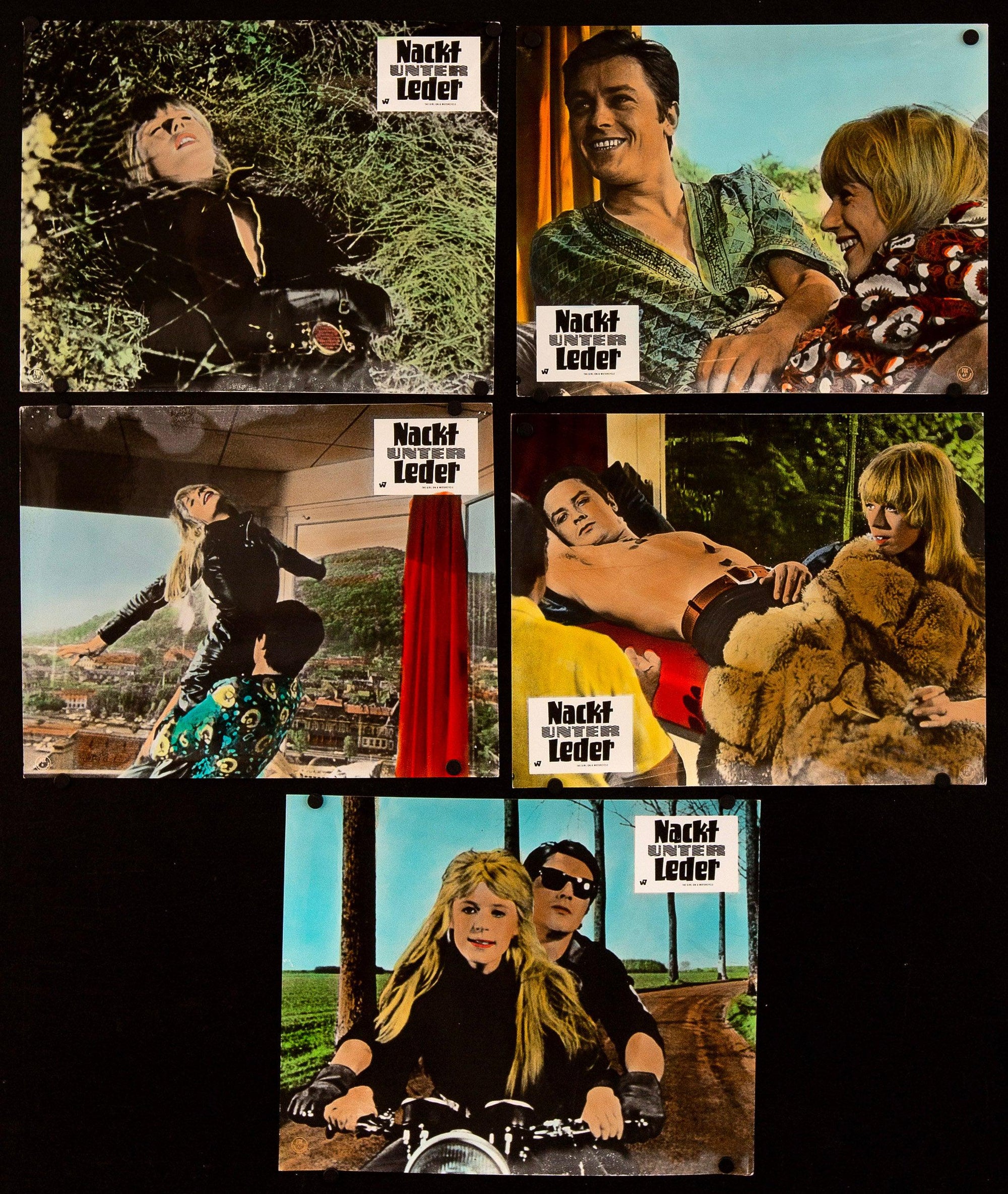 Girl on a Motorcycle (Naked Under Leather) Original Vintage Movie Poster