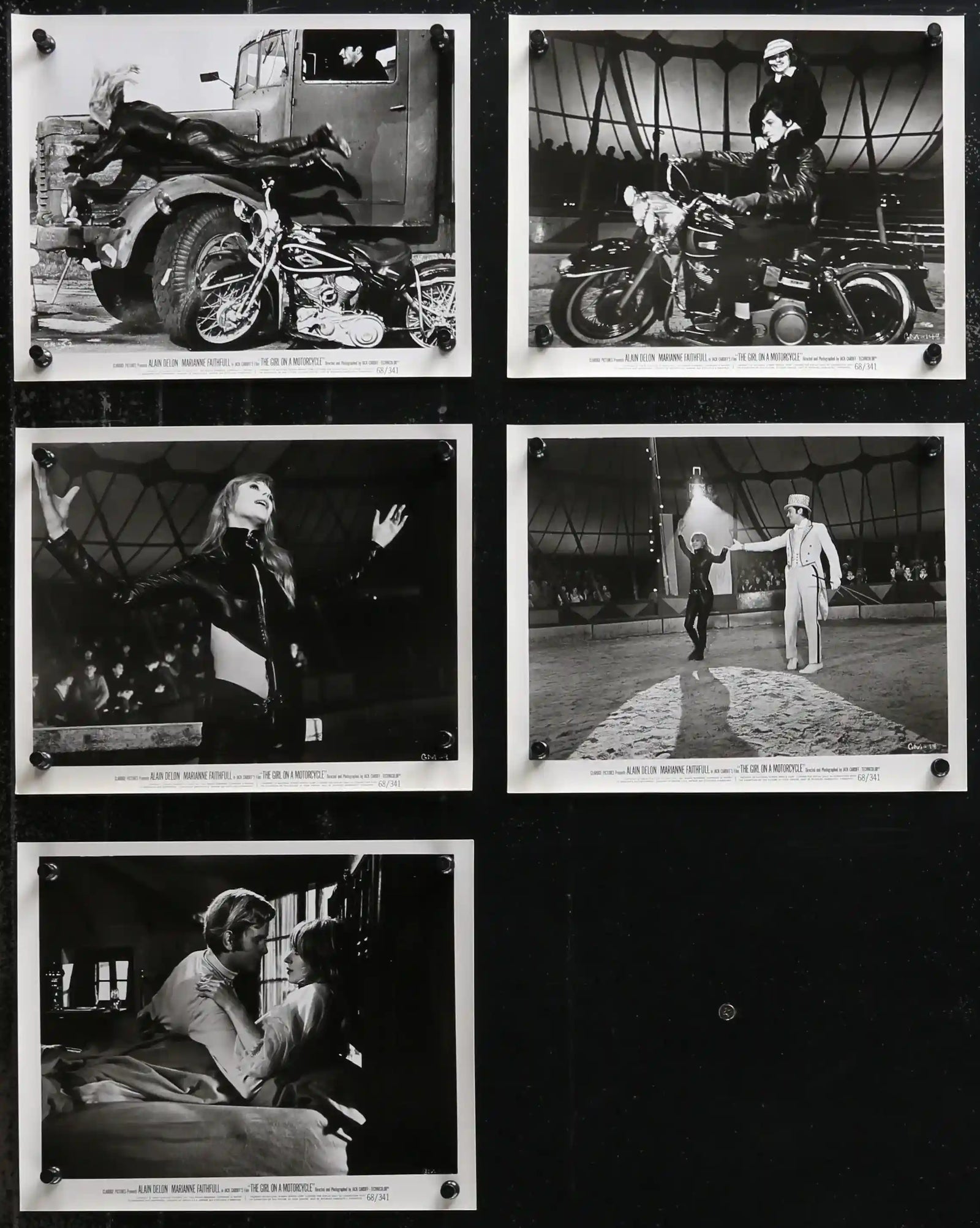 Girl on a Motorcycle (Naked Under Leather) Original Vintage Movie Poster