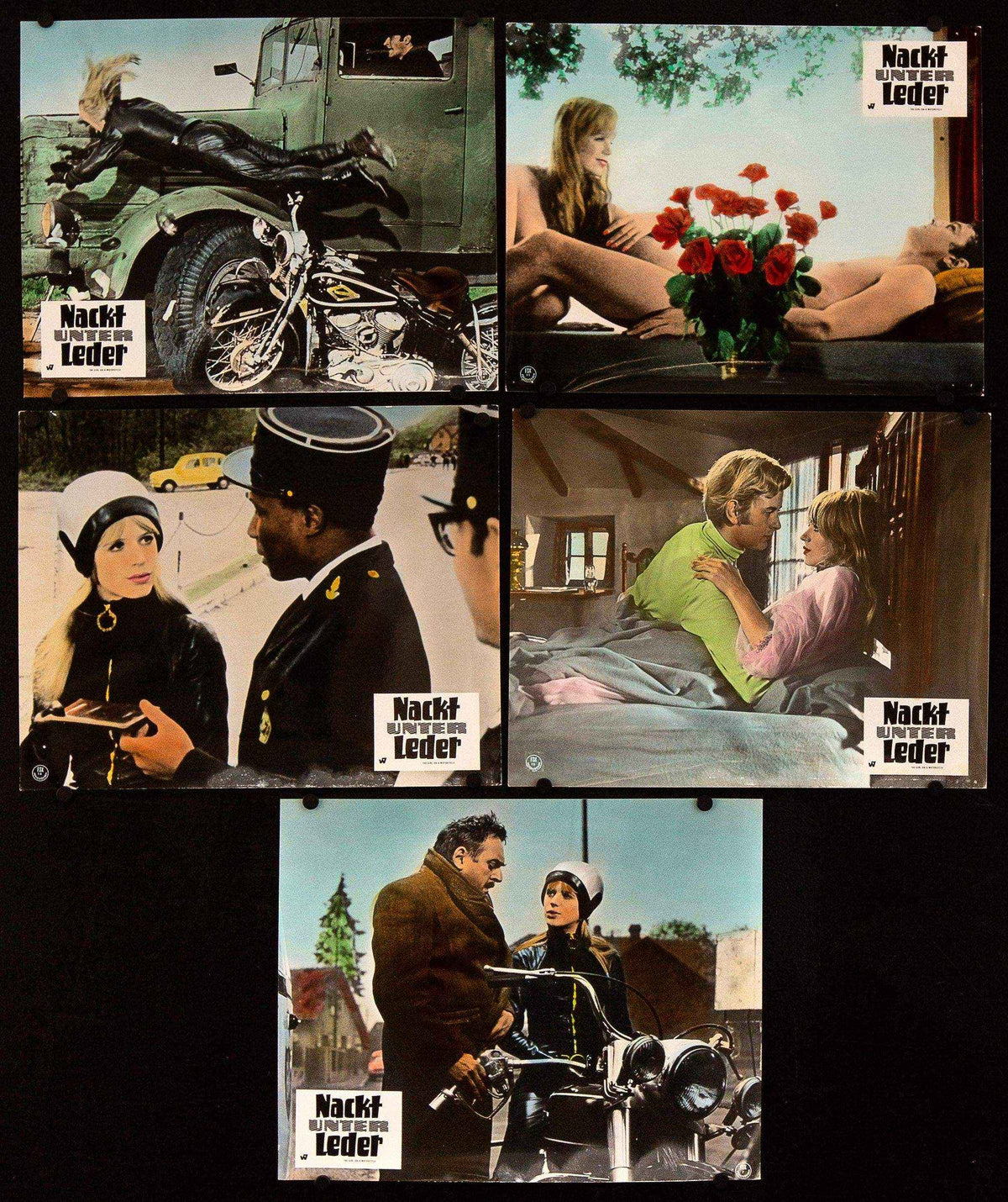 Girl on a Motorcycle (Naked Under Leather) Original Vintage Movie Poster