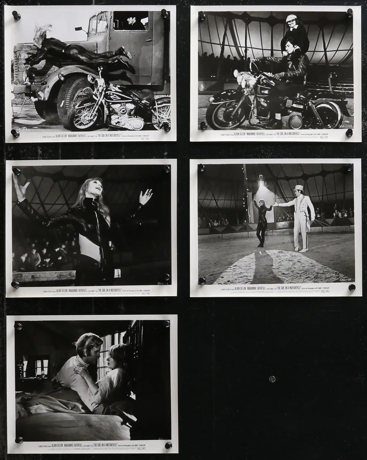 Girl on a Motorcycle (Naked Under Leather) Original Vintage Movie Poster