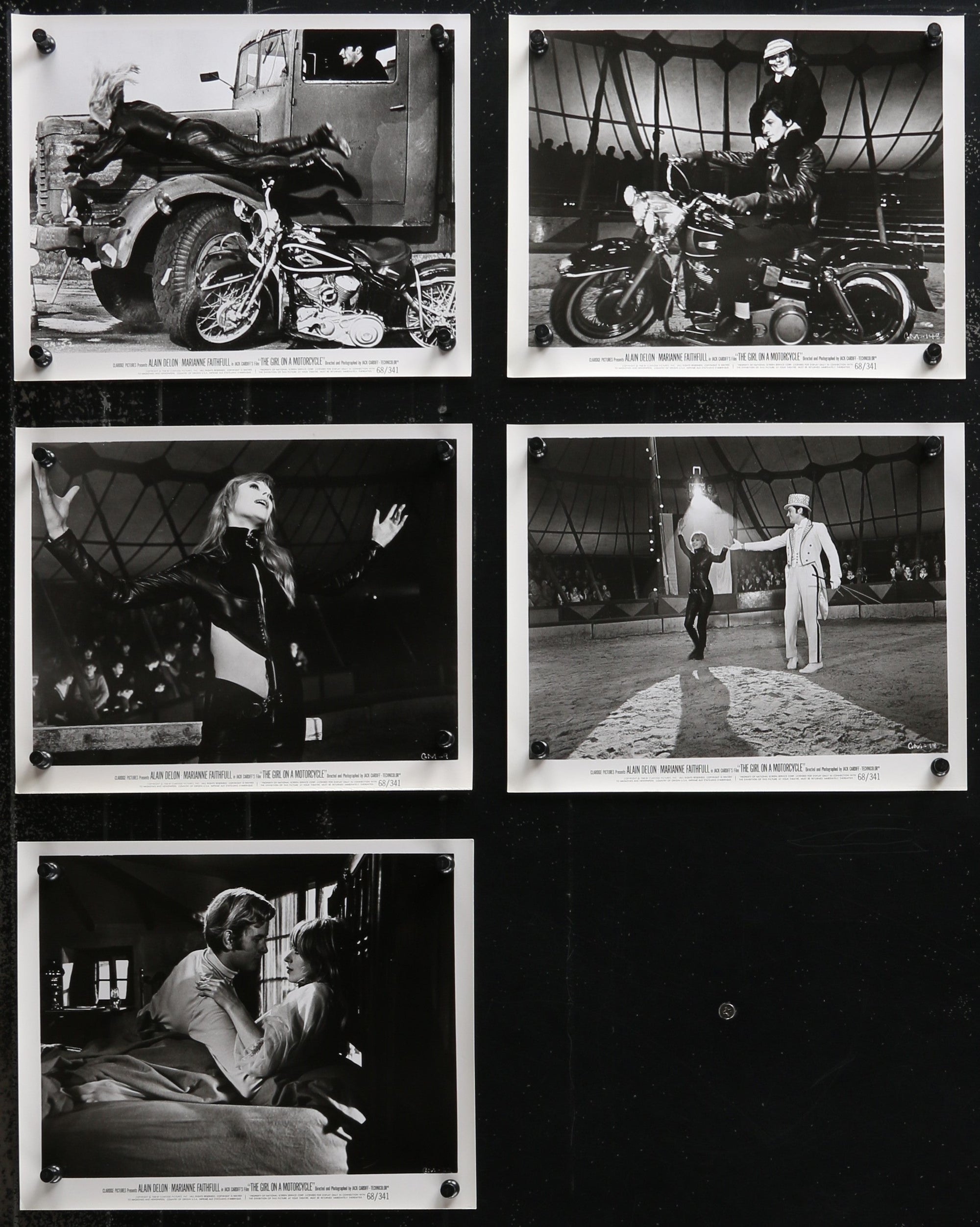 Girl on a Motorcycle (Naked Under Leather) Original Vintage Movie Poster