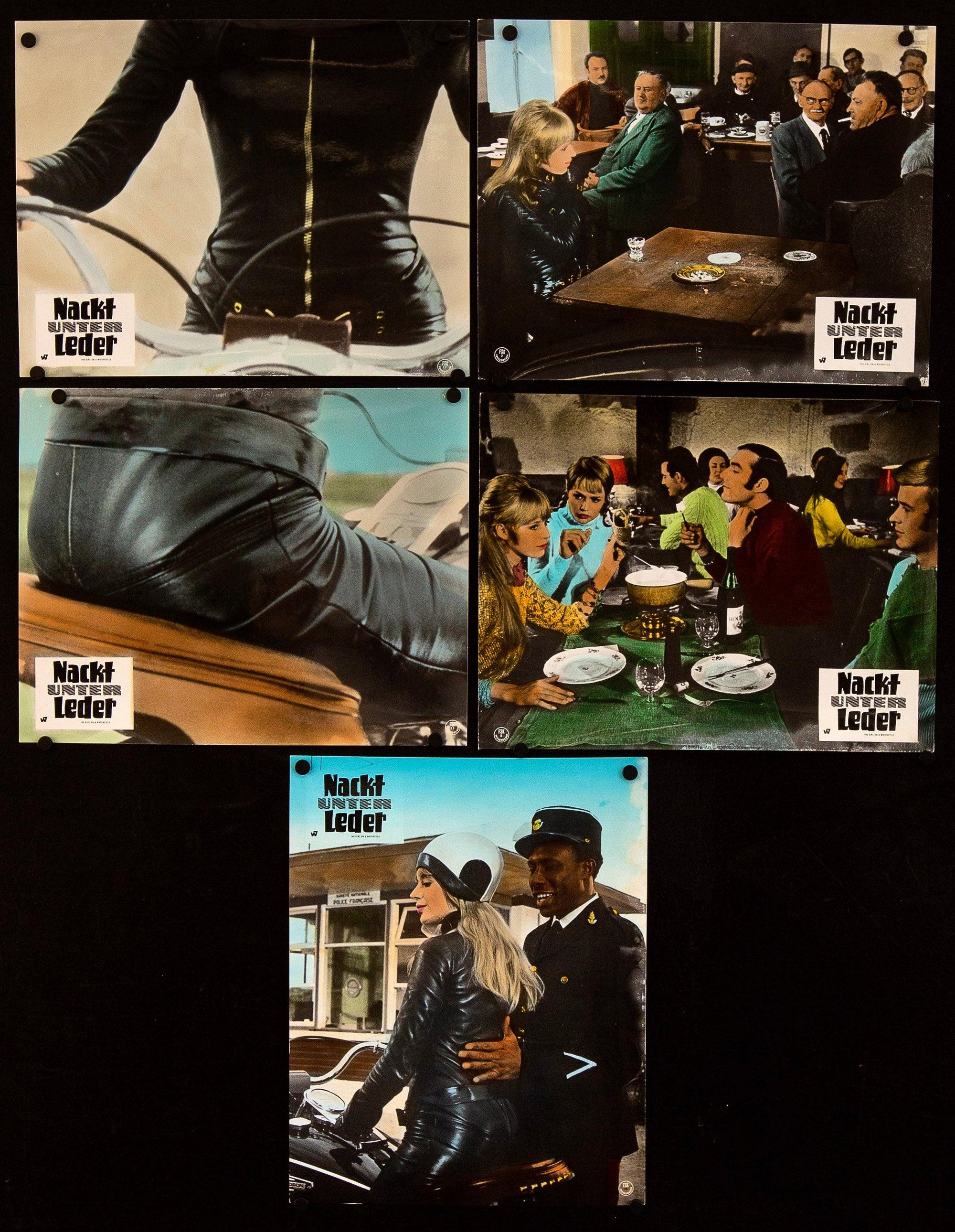 Girl on a Motorcycle (Naked Under Leather) Original Vintage Movie Poster