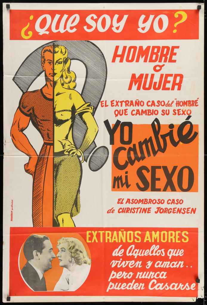 Glen Or Glenda Original Vintage Movie Poster