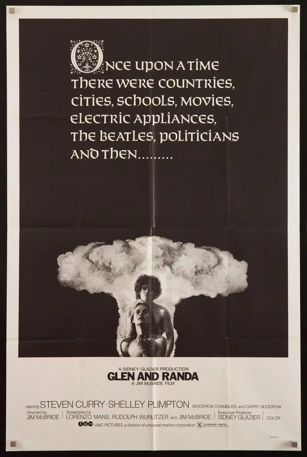 Glen and Randa Original Vintage Movie Poster
