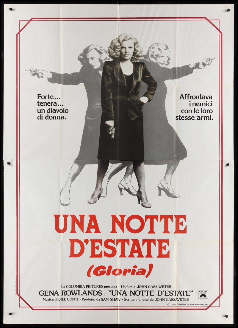 Gloria Italian 4 Foglio (55x78) Original Vintage Movie Poster