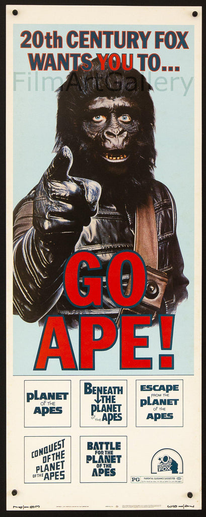 Go Ape! Original Vintage Movie Poster