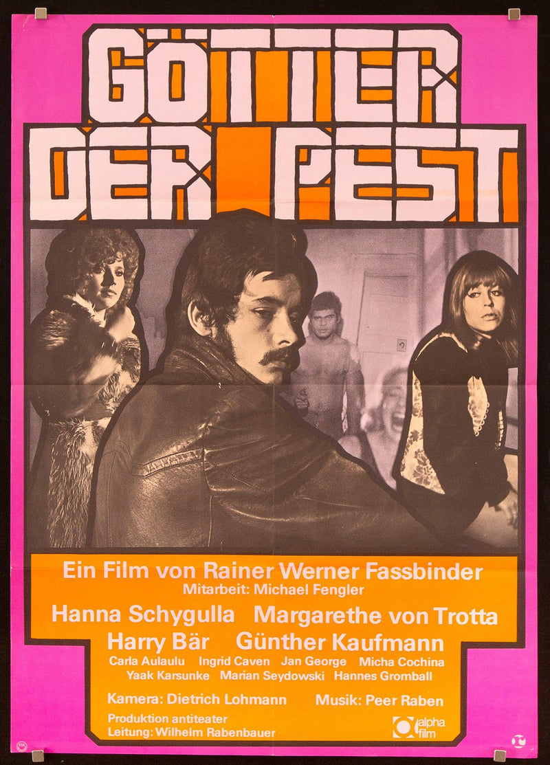 Gods of the Plague (Gotter der Pest) German A1 (23x33) Original Vintage Movie Poster