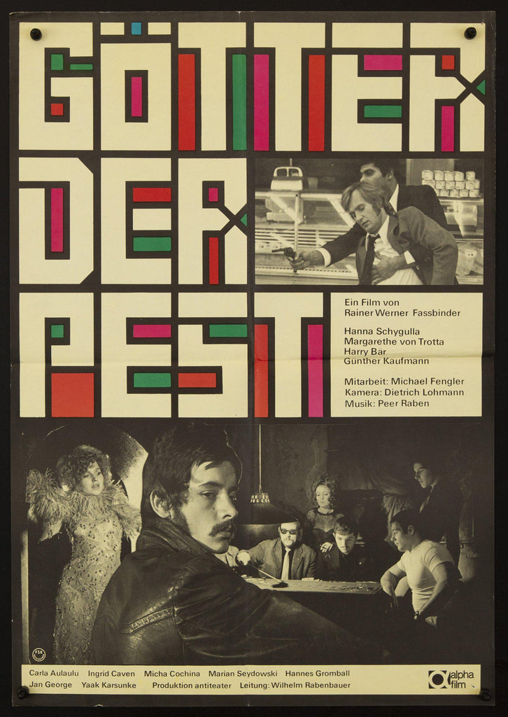 Gods of the Plague (Gotter der Pest) Original Vintage Movie Poster