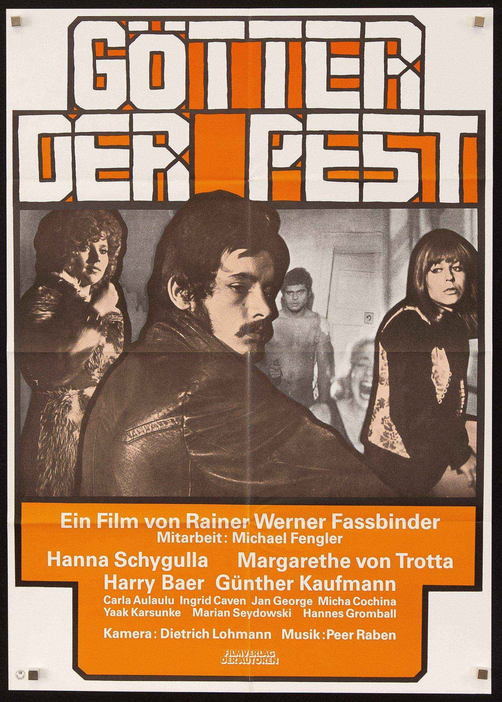 Gods of the Plague (Gotter der Pest) Original Vintage Movie Poster