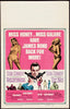 Goldfinger & Dr. No Original Vintage Movie Poster
