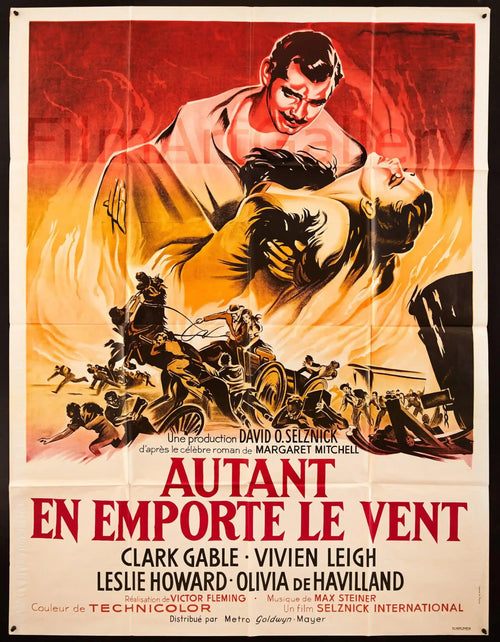 Gone With the Wind Original Vintage Movie Poster