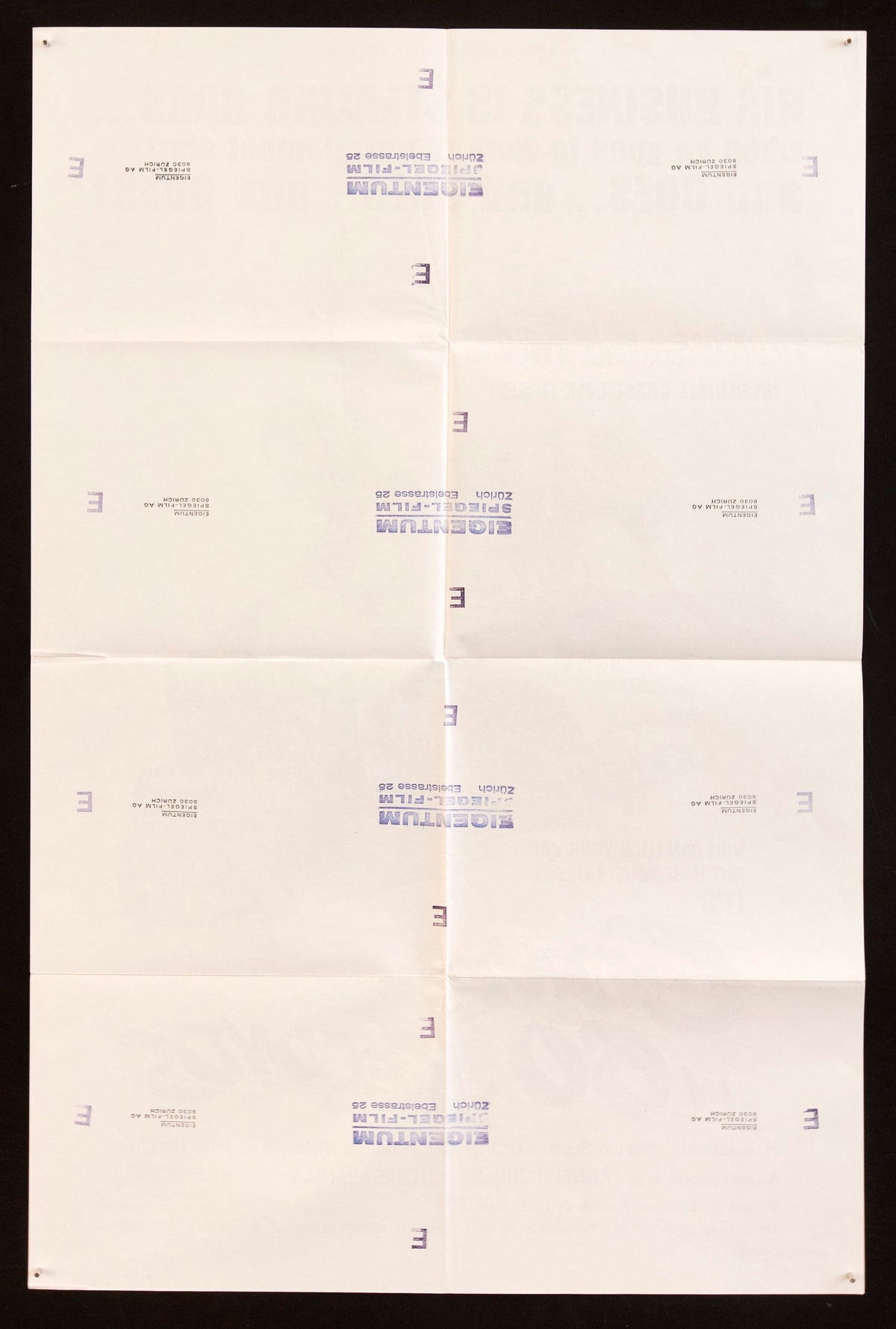 Gone in 60 Seconds Original Vintage Movie Poster