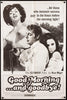 Good Morning...and Goodbye! 1 Sheet (27x41) Original Vintage Movie Poster