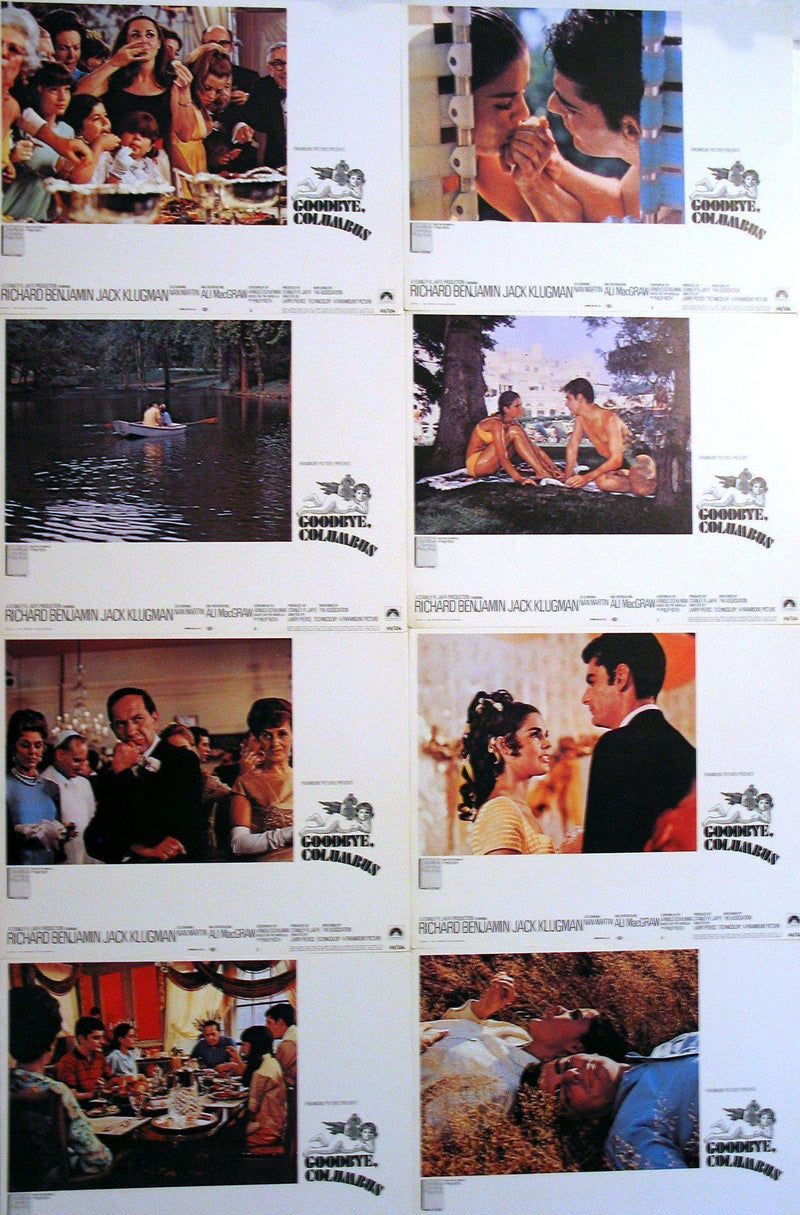 Goodbye Columbus Lobby Card Set (8-11x14) Original Vintage Movie Poster