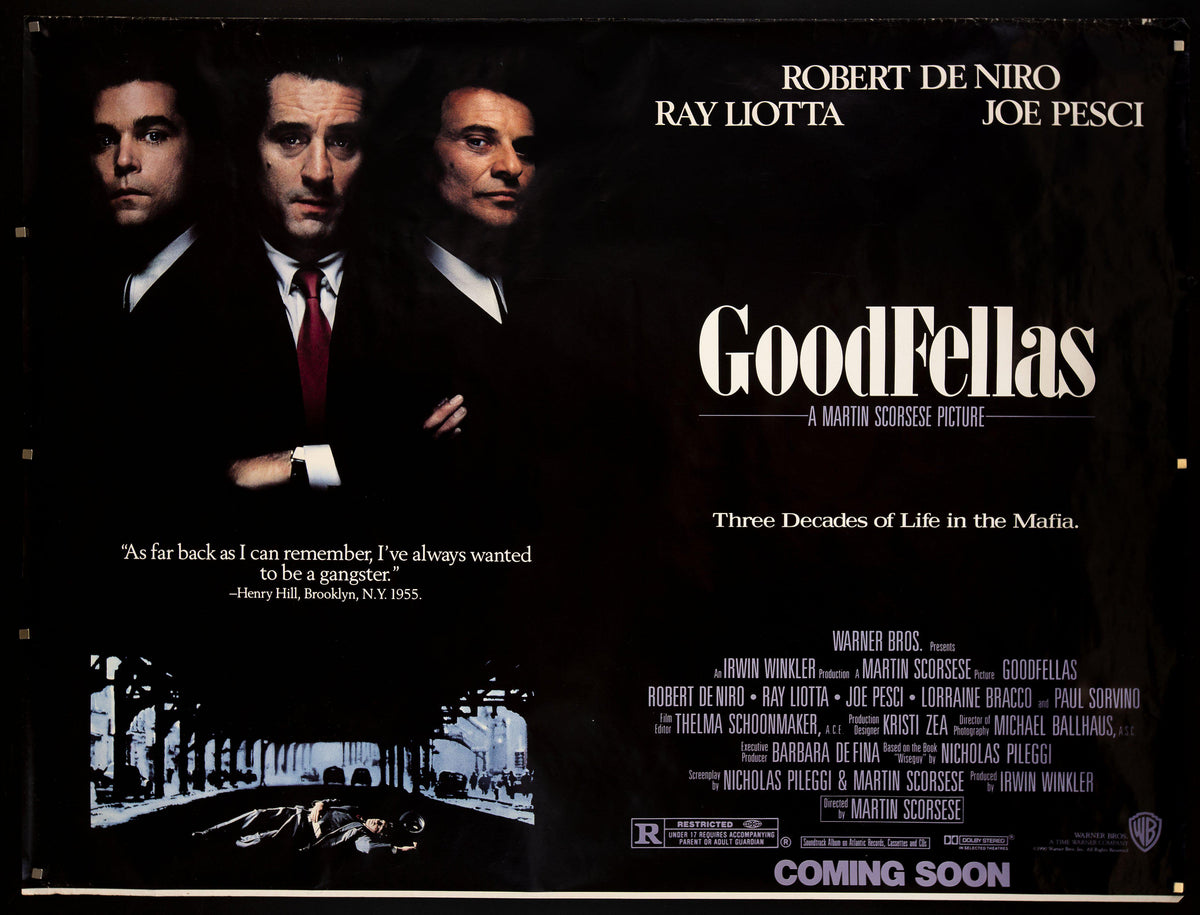 Goodfellas Original Vintage Movie Poster
