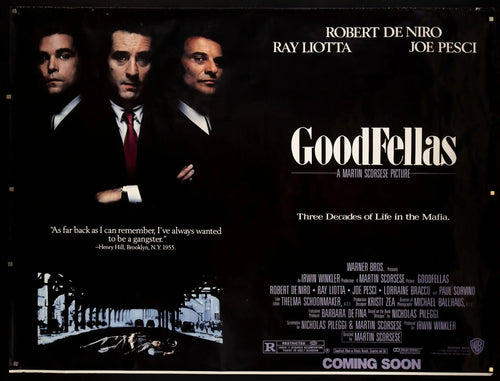 Goodfellas Original Vintage Movie Poster