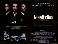 Goodfellas Movie Poster 1990 Subway 2 Sheet (45x59)