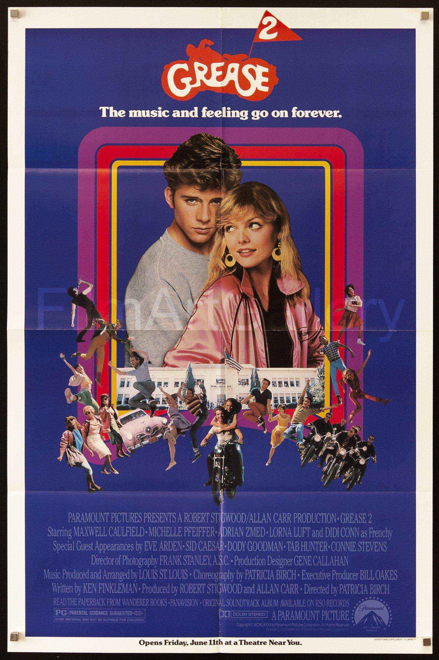 Grease 2 Movie Poster 1982 1 Sheet (27x41)