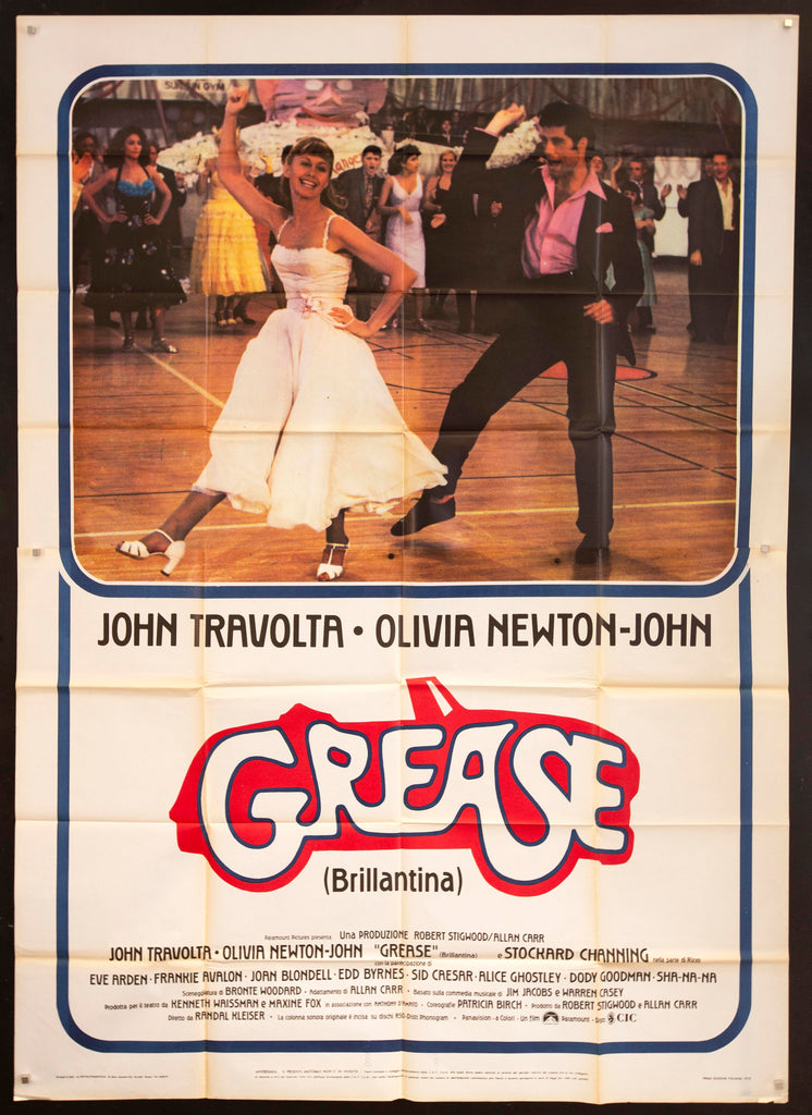 Grease Original Vintage Movie Poster