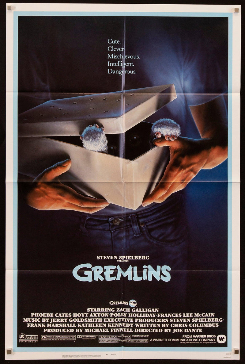Gremlins 1 Sheet (27x41) Original Vintage Movie Poster