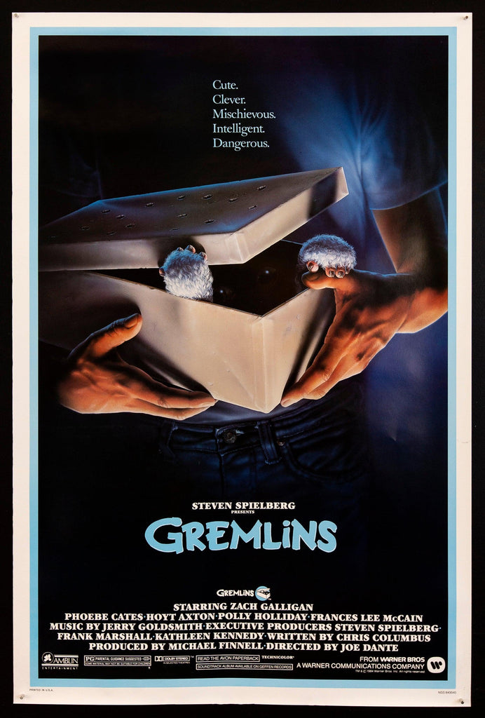 Gremlins Original Vintage Movie Poster