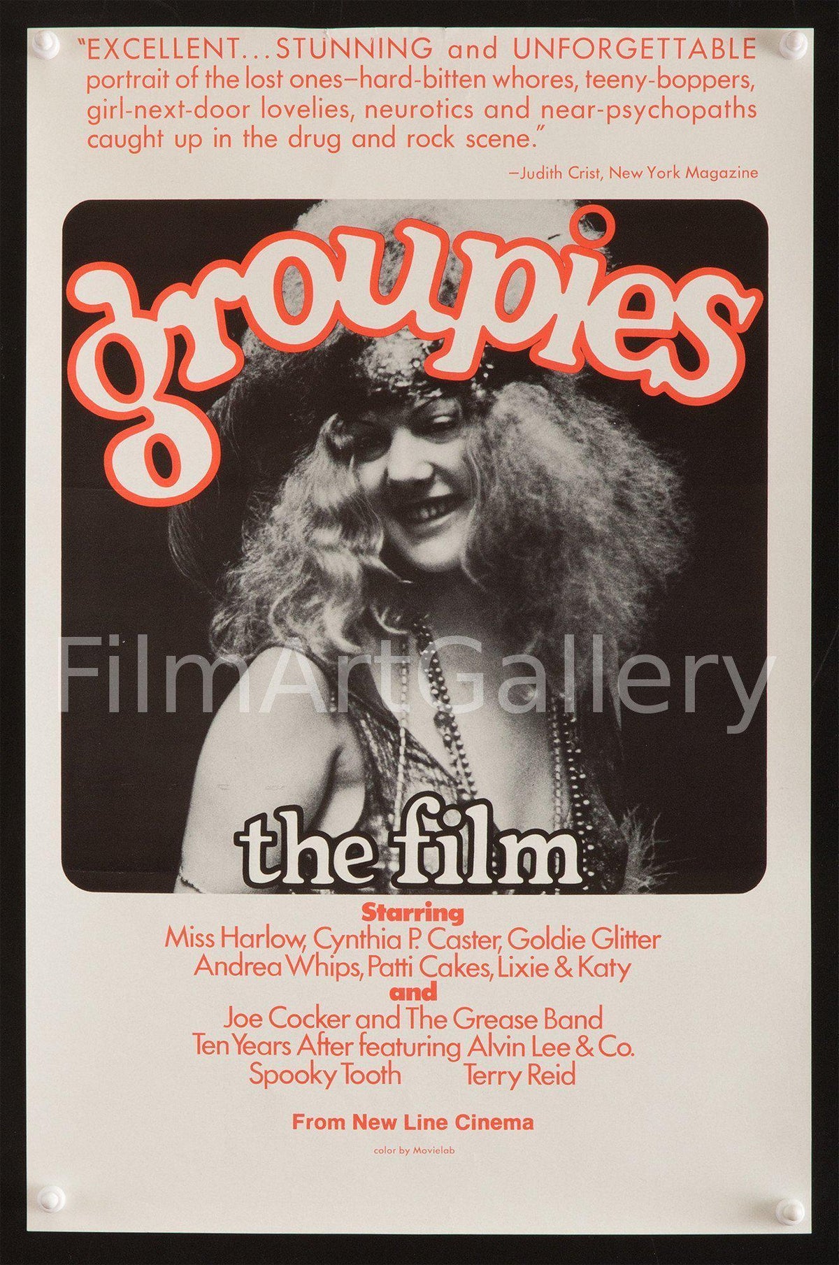 Groupies 11x17 Original Vintage Movie Poster