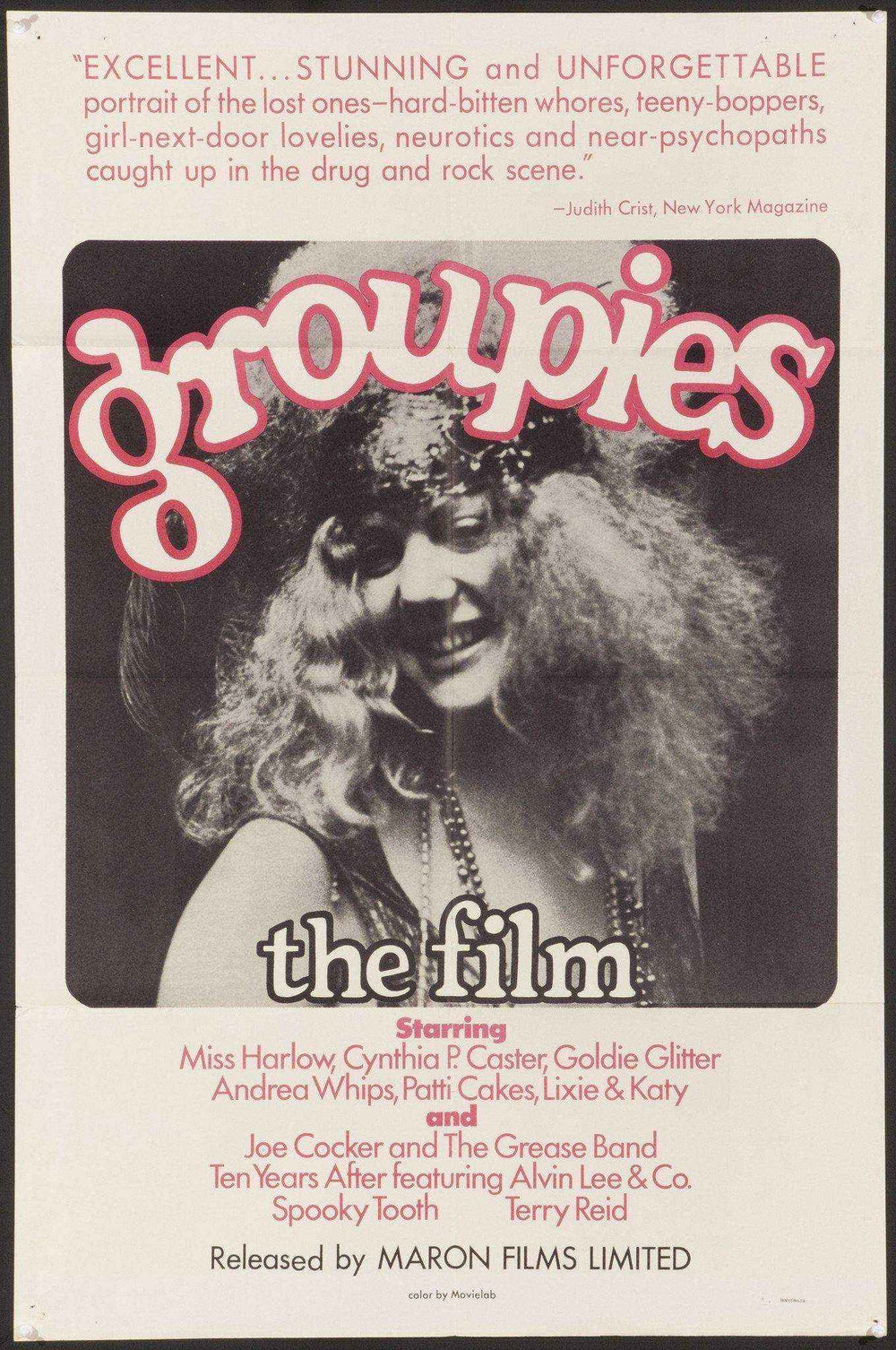 Groupies Original Vintage Movie Poster