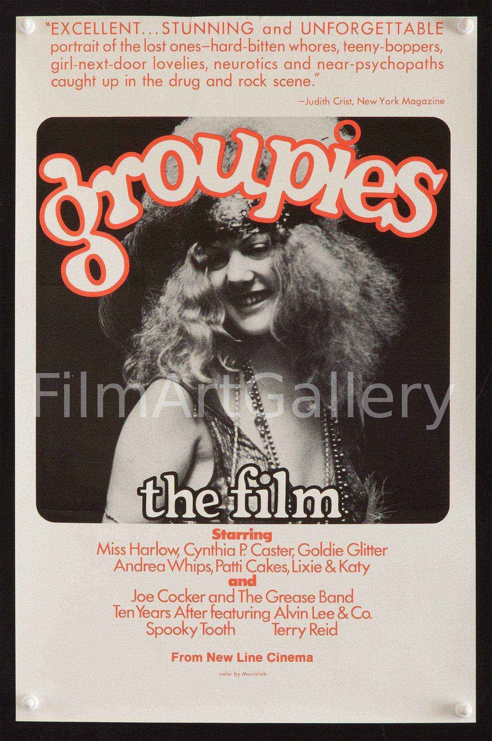 Groupies Original Vintage Movie Poster
