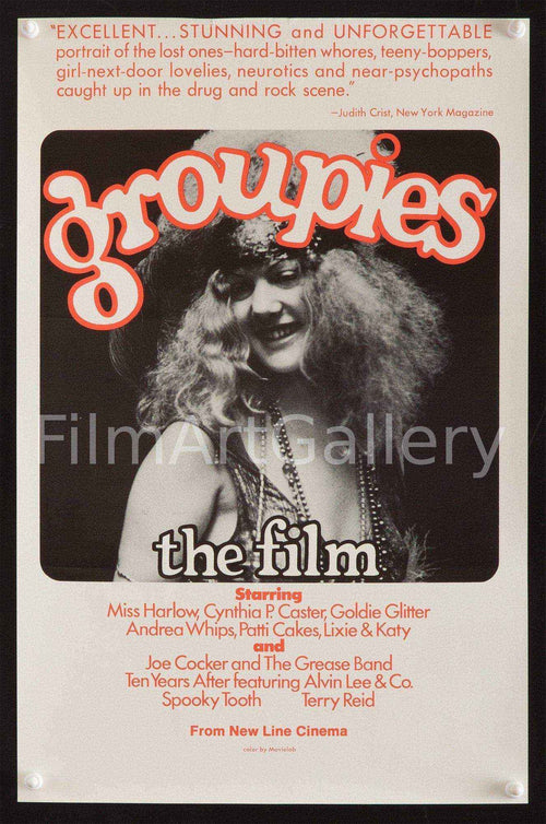 Groupies Original Vintage Movie Poster