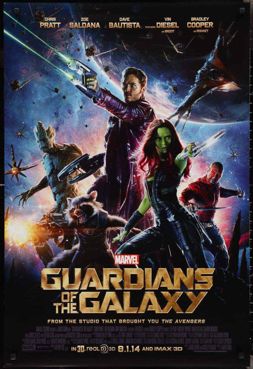 Guardians of the Galaxy Original Vintage Movie Poster