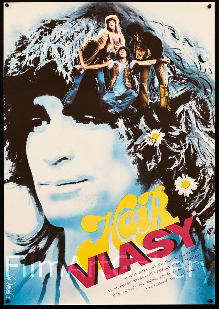 Hair Original Vintage Movie Poster