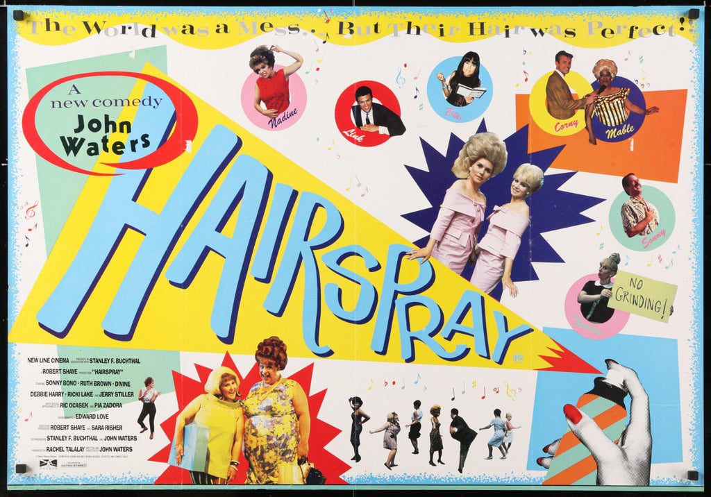 Hairspray Original Vintage Movie Poster