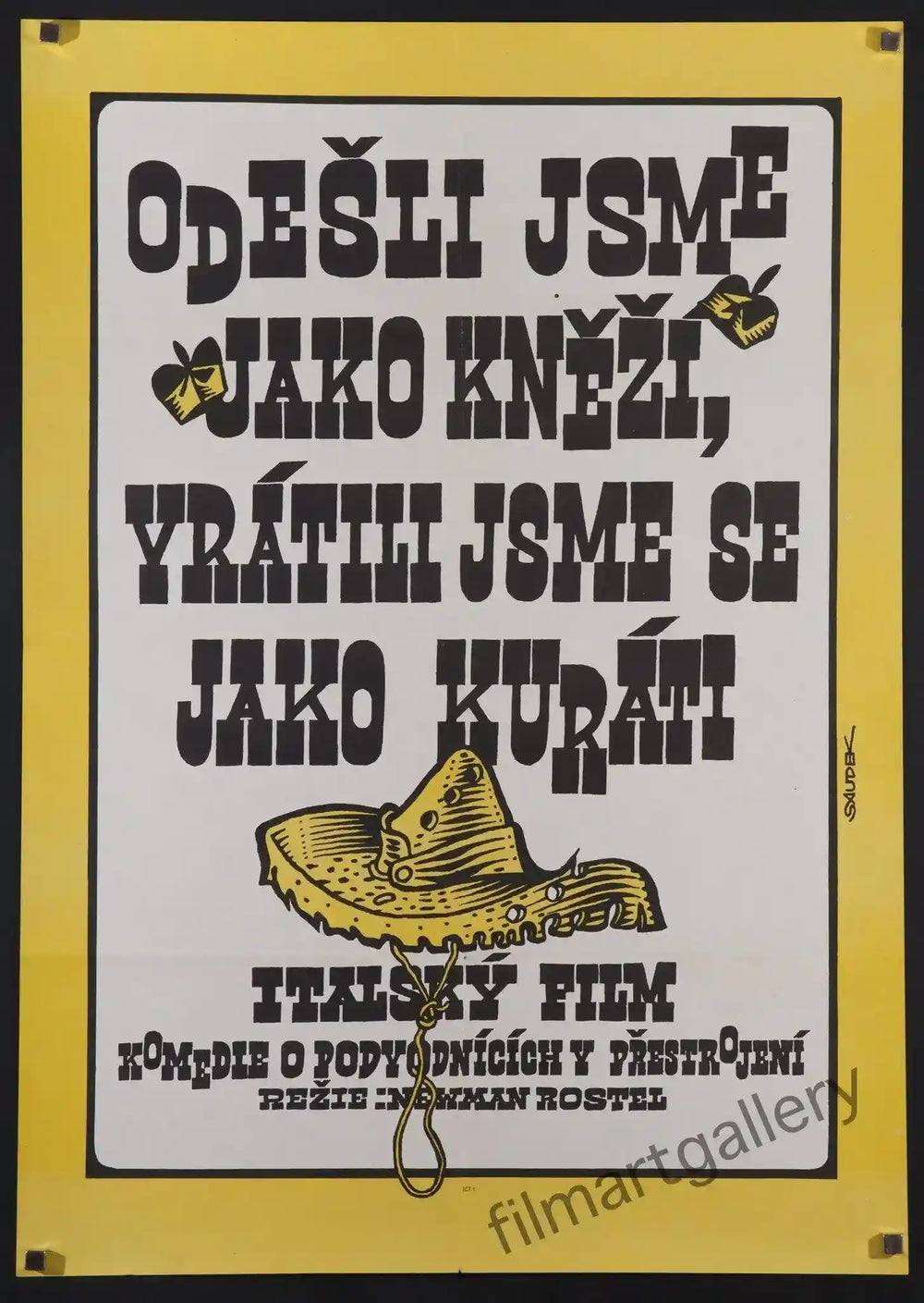 Halleluja to Vera Cruz Original Vintage Movie Poster