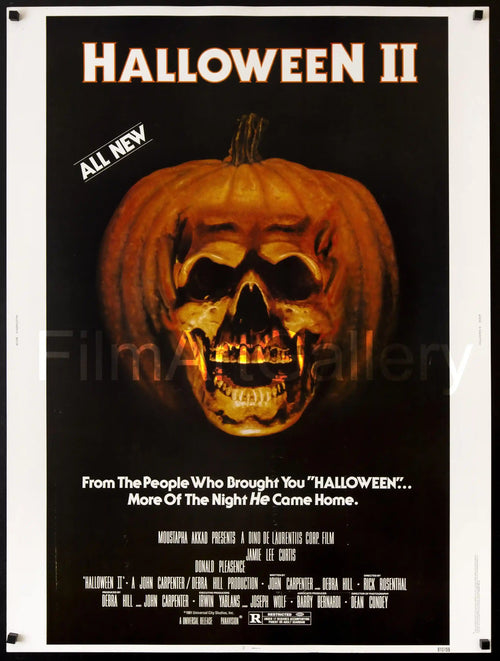 Halloween 2 Original Vintage Movie Poster