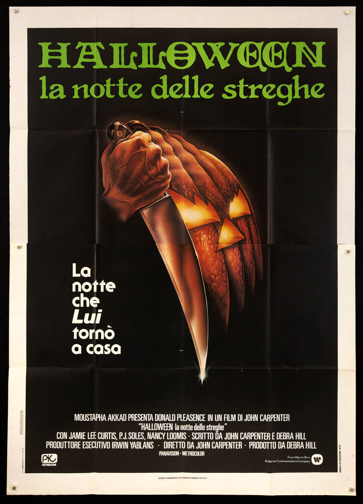 Halloween Italian 4 Foglio (55x78) Original Vintage Movie Poster