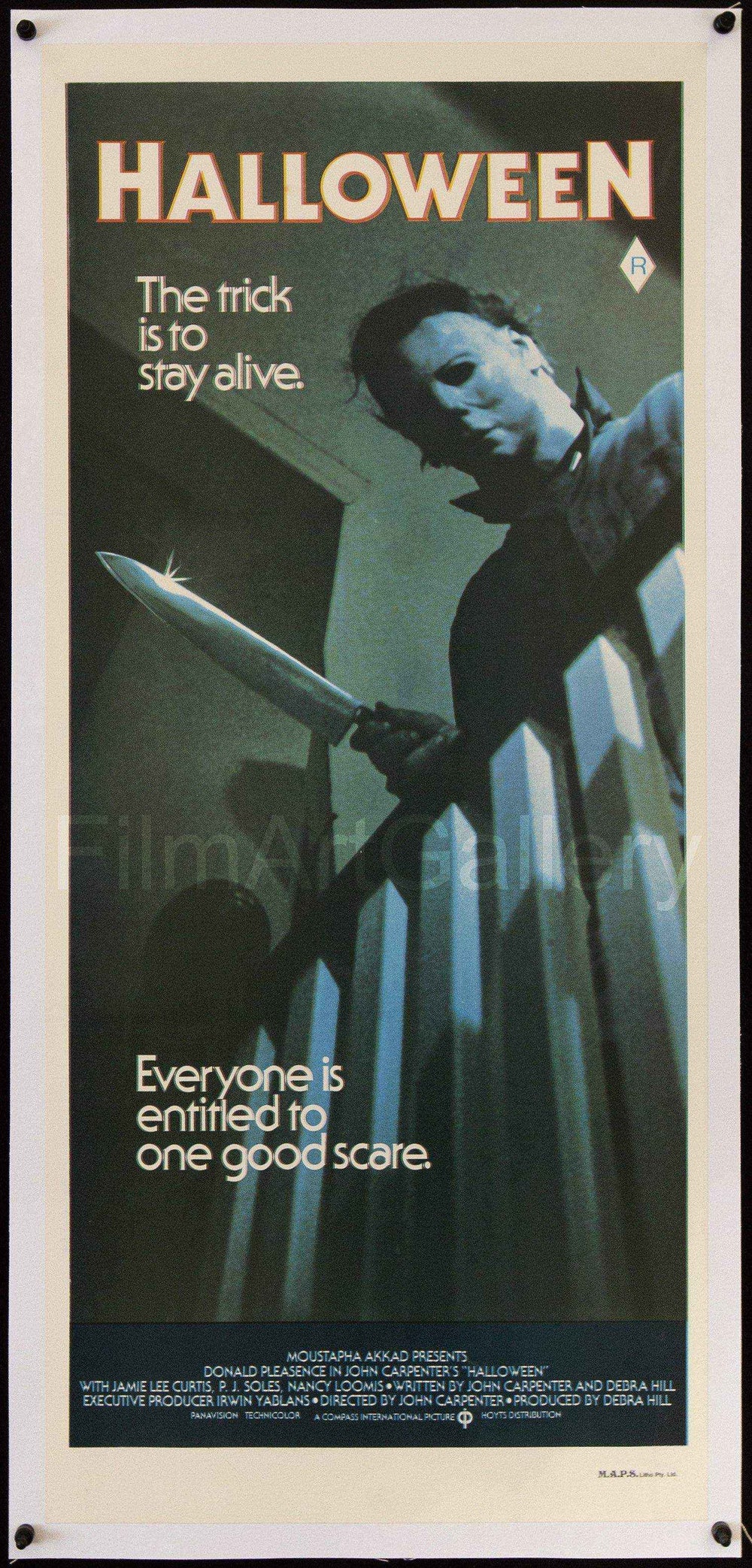 Halloween Original Vintage Movie Poster